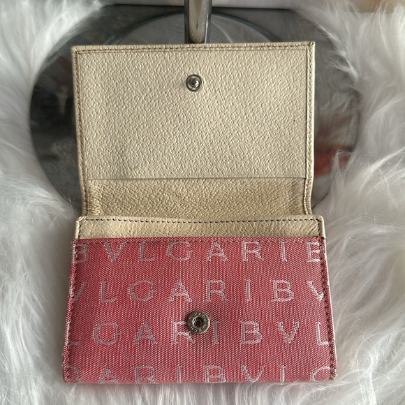 Bulgari Canvas Card Case - Picture 4 of 9